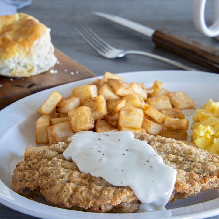 Country Fried Steak Breakfast